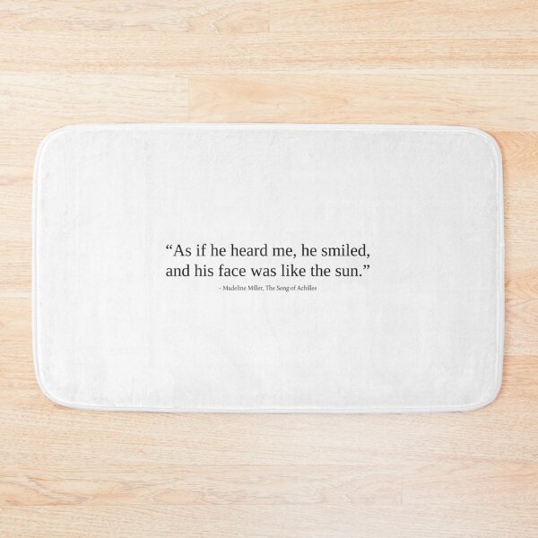 Item preview, The Song Of Achilles by Madeline Miller Quote    designed and sold by Xoaaikiid.