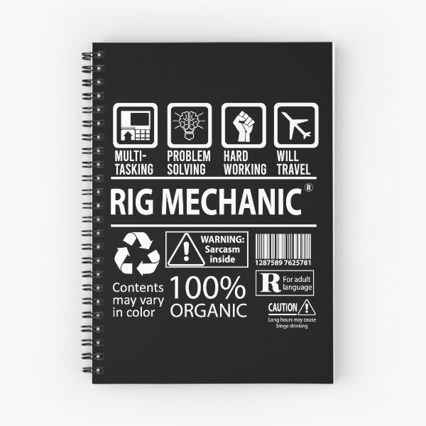 Item preview, Rig Mechanic T Shirt - MultiTasking Certified Job Gift Item Tee designed and sold by andahanson.