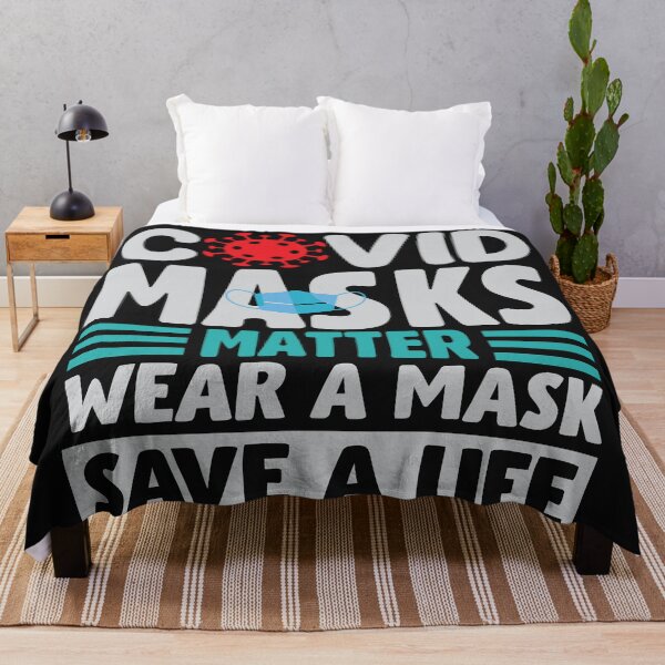 Item preview, Covid Mask Matter T-Shirt - Wear a Mask - Save a Life T-Shirt designed and sold by iconra.