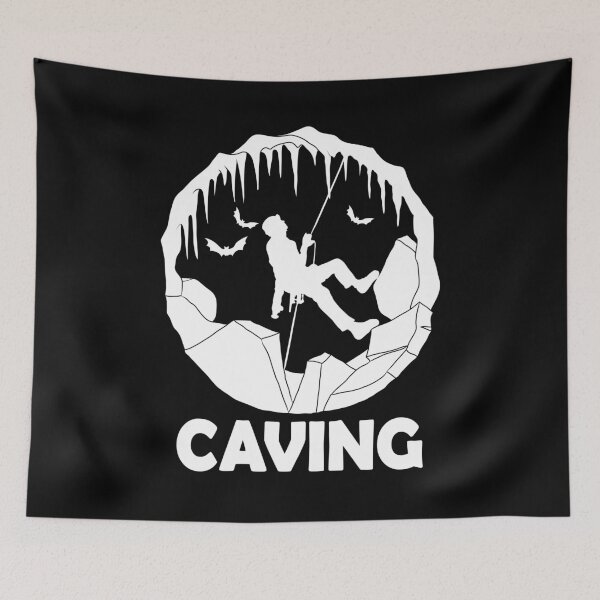 Item preview, Caving - Cave Spelunking Speleology designed and sold by TheInkElephant.