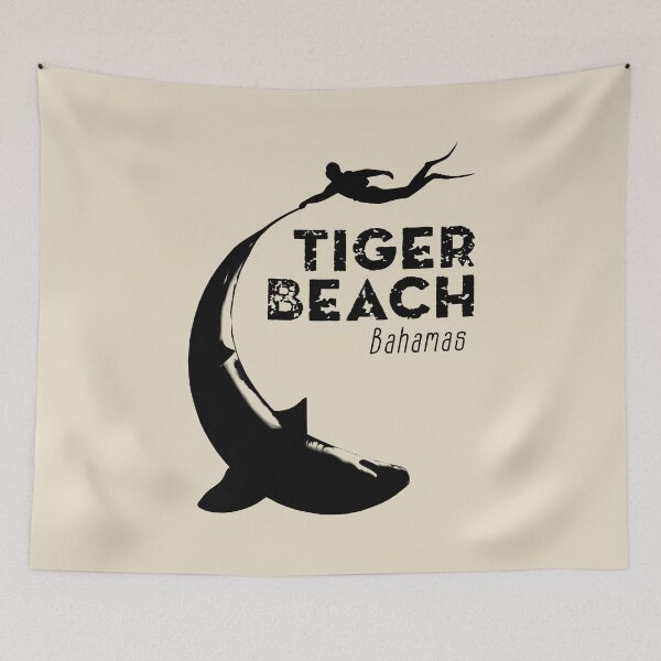 Item preview, Swimming with Sharks Tiger Beach, Bahamas - Shark Diving designed and sold by TMBTM.