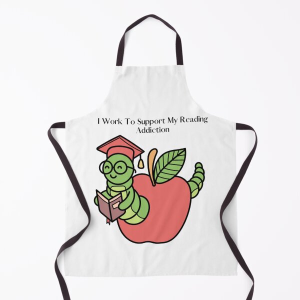 Item preview, I Work To Support My Reading Addiction - Trendy Bookworm Design Gift Idea For Bookworms and Book Lov designed and sold by DaGiftsSpace.