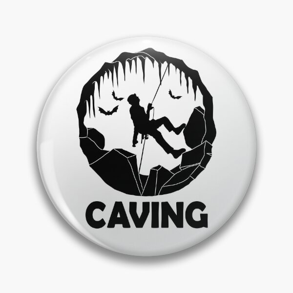 Item preview, Caving - Cave Spelunking Speleology designed and sold by TheInkElephant.