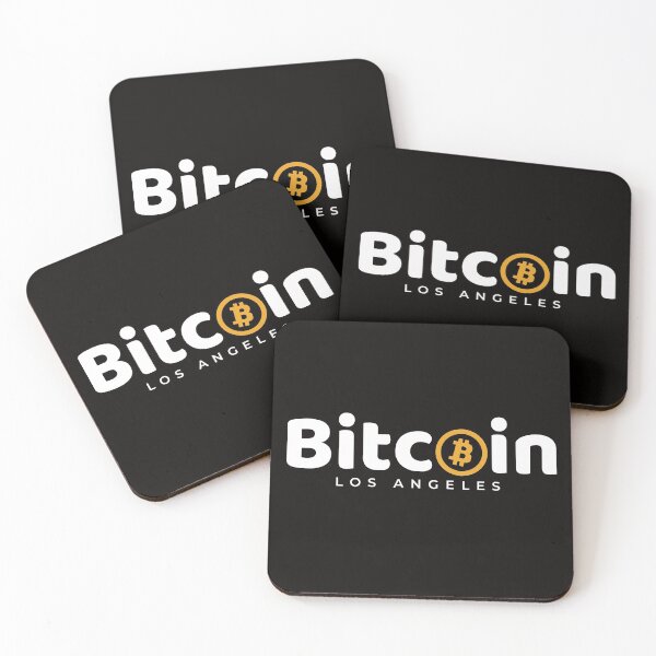 Item preview, Bitcoin los angeles designed and sold by Manju-Stickers.