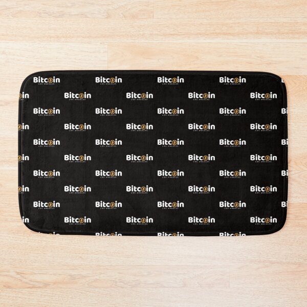 Item preview, Bitcoin los angeles designed and sold by Manju-Stickers.