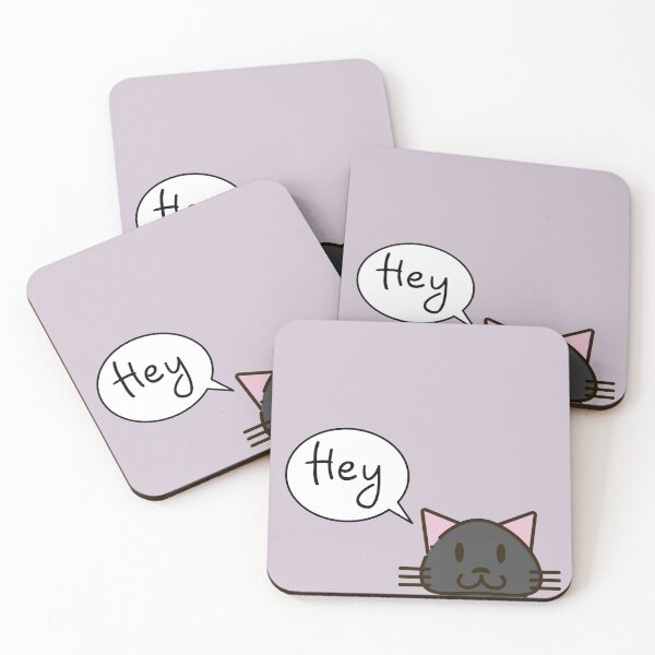 Item preview,   Cat Says Hey 4 designed and sold by Nesro34.