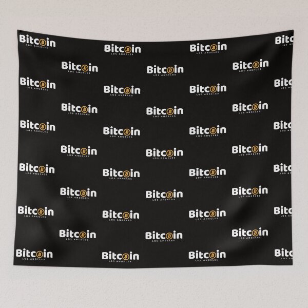 Item preview, Bitcoin los angeles designed and sold by Manju-Stickers.