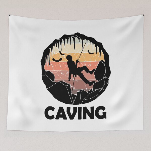 Item preview, Caving - Cave Spelunking Speleology designed and sold by TheInkElephant.