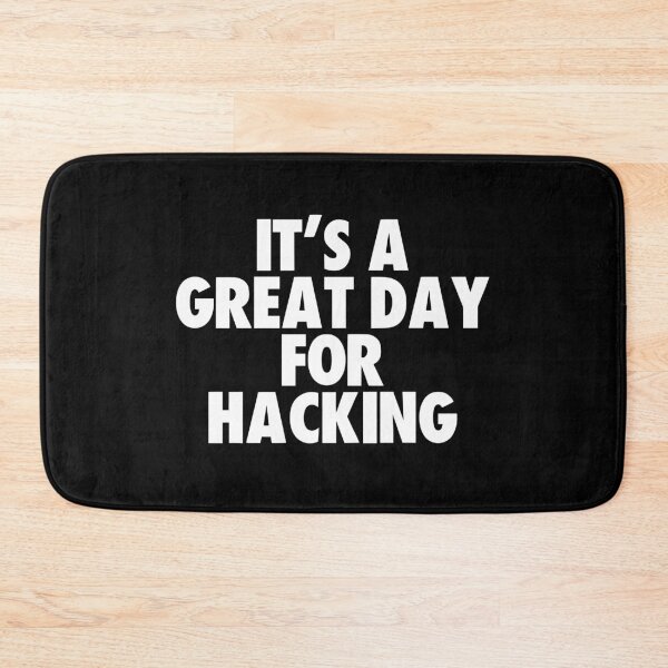 Item preview, It's a Great Day for Hacking designed and sold by kindxinn.