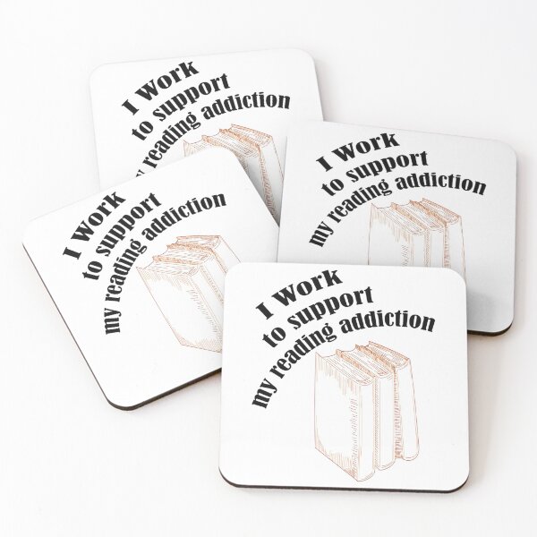 Item preview, i work to support my reading addiction funny   Fitted  designed and sold by DaGiftsSpace.