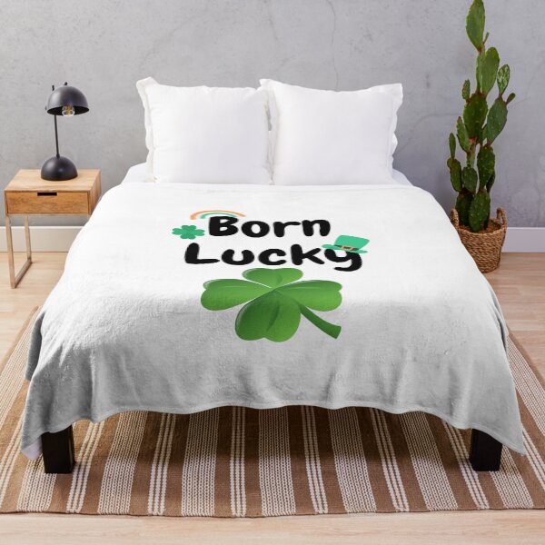 Item preview, Born Lucky, Happy St Patrick's Day, Saint Patrick Day, St. Patrick Day designed and sold by Anastasiia87.