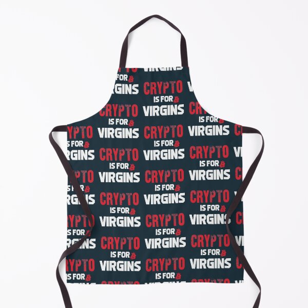 Item preview, Crypto Is For Virgins designed and sold by Manju-Stickers.
