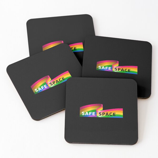 Item preview, Sign Safe Space, Zone, Equality LGBTQ Flag Colors  designed and sold by aronia.