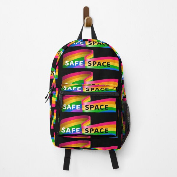 Item preview, Sign Safe Space, Zone, Equality LGBTQ Flag Colors designed and sold by aronia.