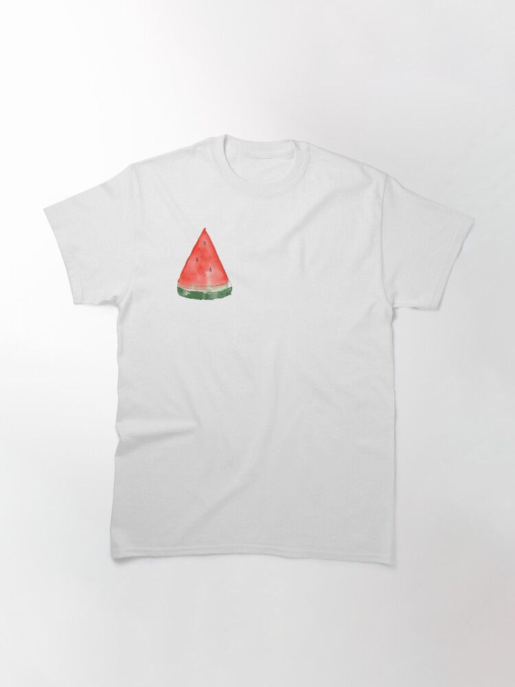Thumbnail 3 of 7, Classic T-Shirt, Watermelon in Watercolour designed and sold by ddanyen.