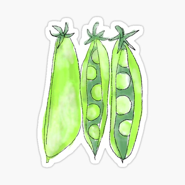 Peas in a Pod Sticker