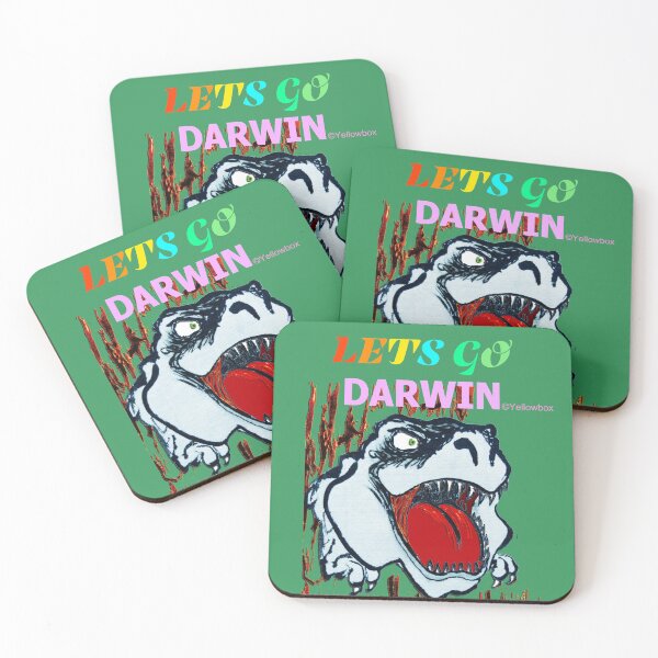 Item preview, Lets go Darwin - Yellowbox ink painting designed and sold by twyellowbox.
