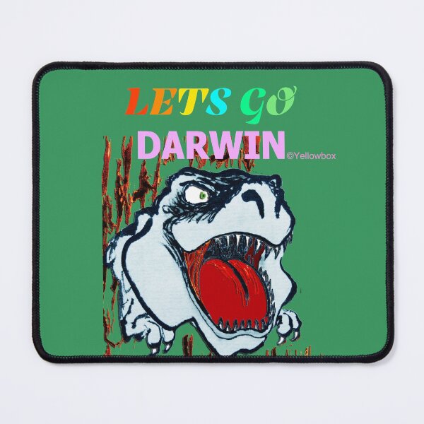 Item preview, Lets go Darwin - Yellowbox ink painting designed and sold by twyellowbox.