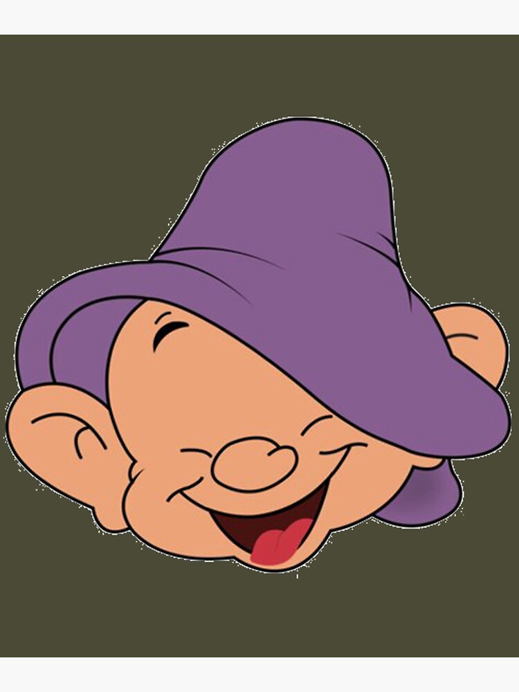 Dopey Funny Face Poster For Sale By Harrynichol56 Redbubble 
