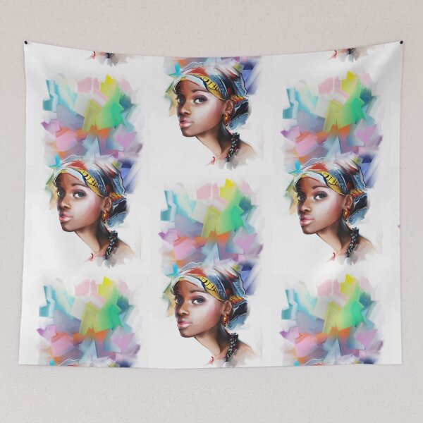 Item preview, African young woman. designed and sold by Teni.