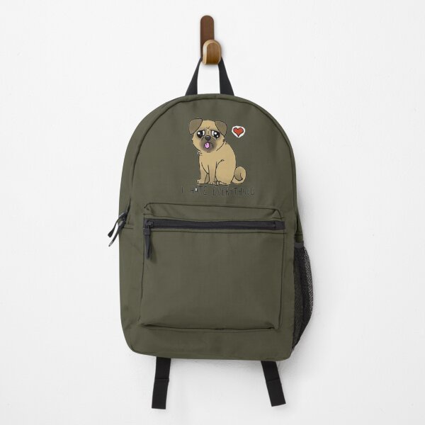 Item preview, I Hate Everything - Derpy Pug designed and sold by HarryNichol56.
