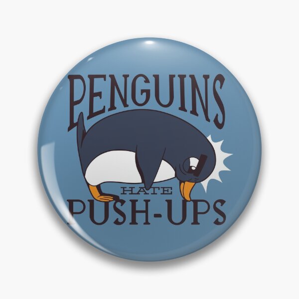 Item preview, Penguins Hate Push-Ups Shirt - Funny Penguin Workout T-Shirt  designed and sold by Artrographic.