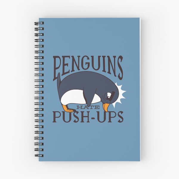 Item preview, Penguins Hate Push-Ups Shirt - Funny Penguin Workout T-Shirt  designed and sold by Artrographic.