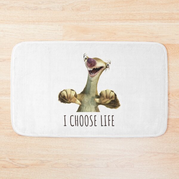Item preview, Sid I Choose Life, Sloth I Choose Life designed and sold by ladylaughprints.
