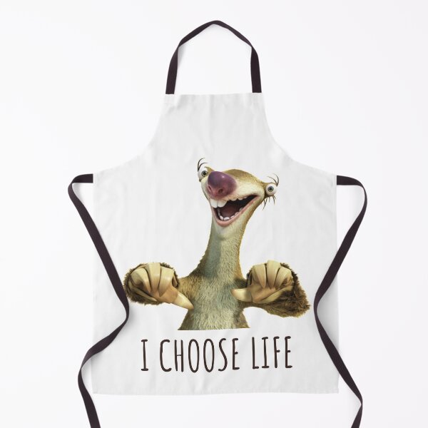 Item preview, Sid I Choose Life, Sloth I Choose Life designed and sold by ladylaughprints.
