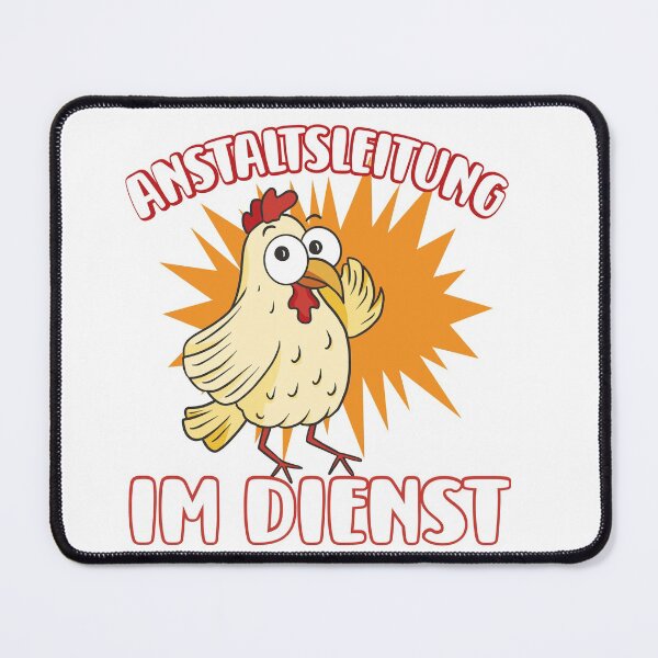 Item preview, Management On duty chicken chickens designed and sold by Wildchagapicker.
