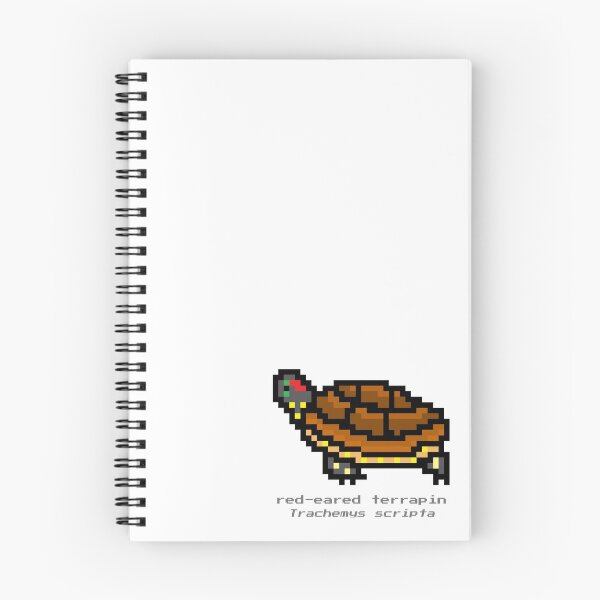 Aperçu de l'œuvre Terrapin à oreilles rouges Pixel créée et vendue par CheesyBugShop.
