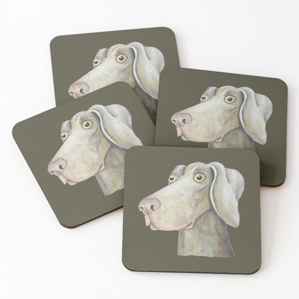 Item preview, Quirky Weinmaraner in Watercolour designed and sold by HarryNichol56.