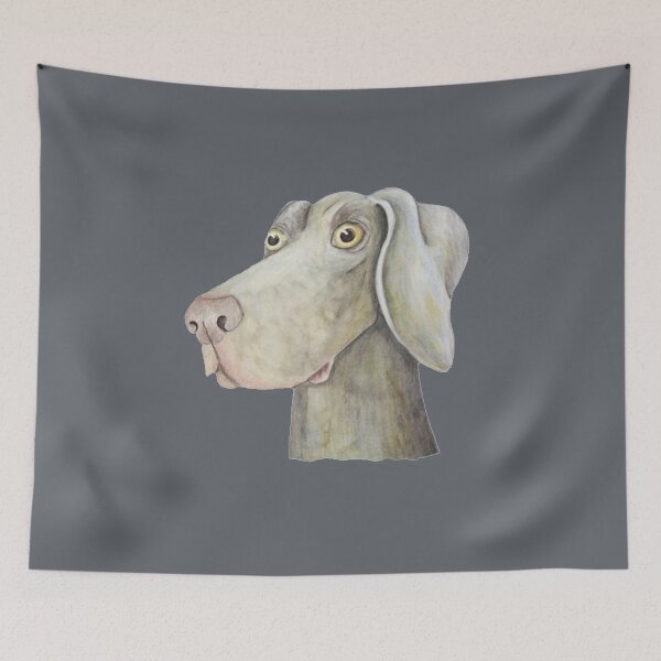 Item preview, Quirky Weinmaraner in Watercolour designed and sold by HarryNichol56.