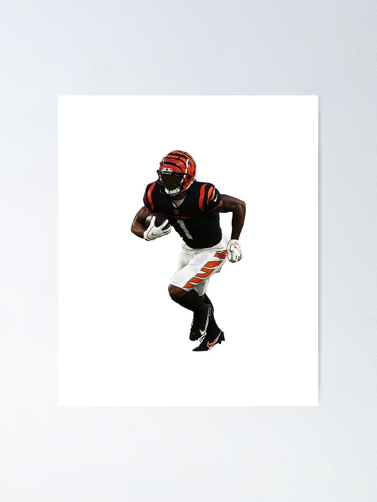 Jersey Ninja - Cincinnati Bengals Orange Ja'Marr Chase Crossover