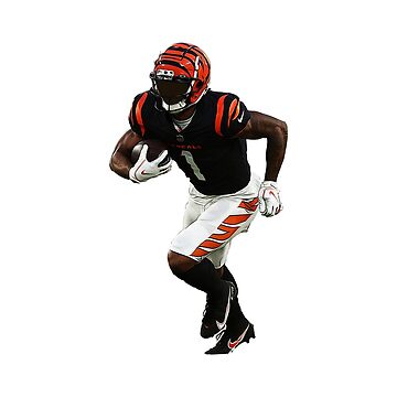 Jersey Ninja - Cincinnati Bengals Orange Ja'Marr Chase Crossover