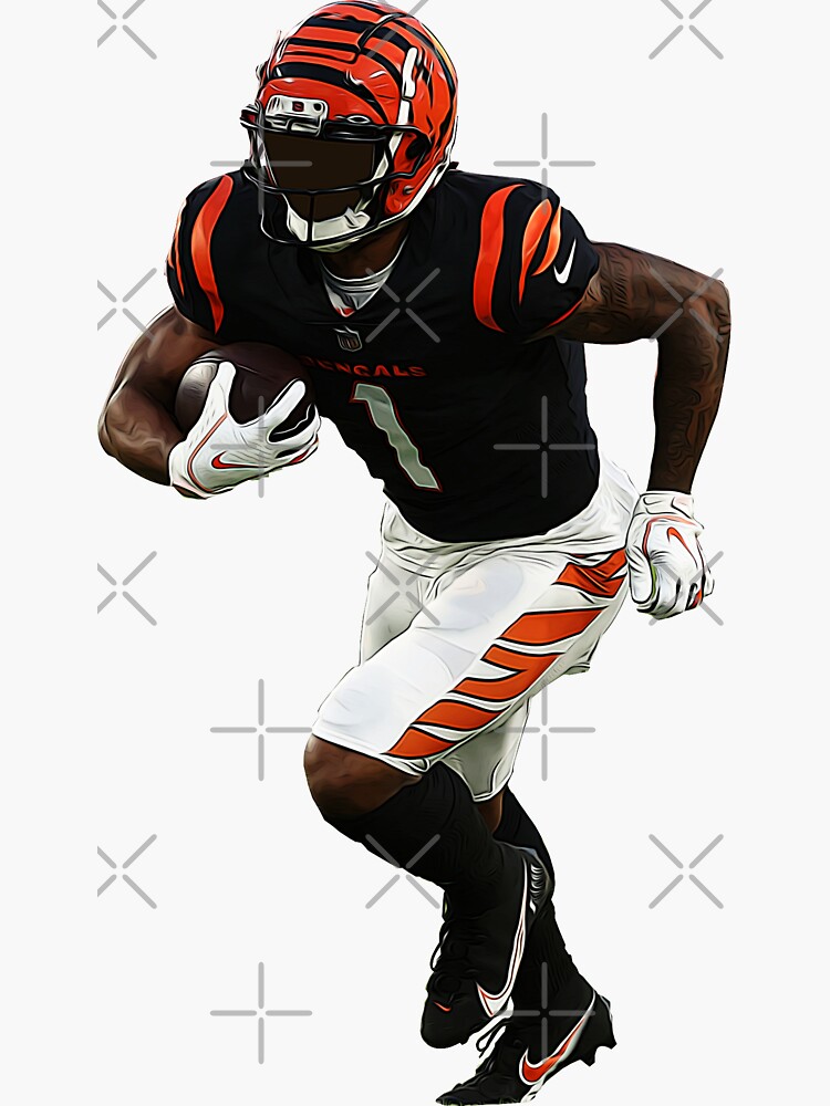 Jersey Ninja - Cincinnati Bengals Orange Ja'Marr Chase Crossover