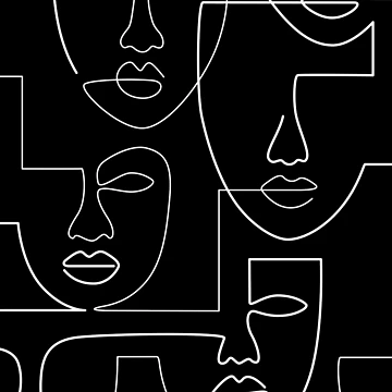 Artwork thumbnail, Face Forms by ExplicitDesign