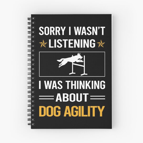 Item preview, Funny Listening Dog Agility Training designed and sold by fatherbarliman.