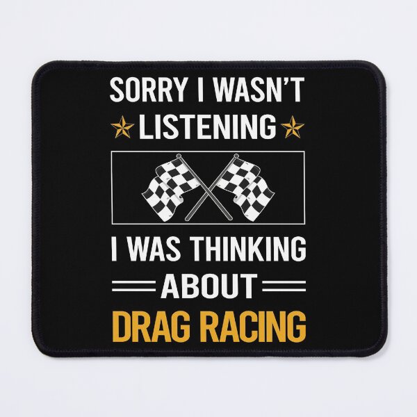 Item preview, Funny Listening Drag Racing designed and sold by fatherbarliman.