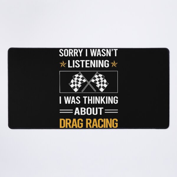 Item preview, Funny Listening Drag Racing designed and sold by fatherbarliman.