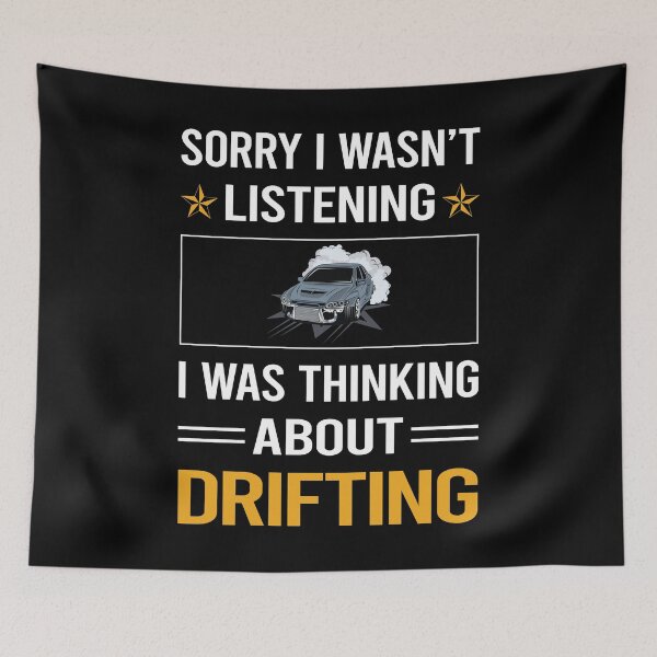 Item preview, Funny Listening Drifting Drift designed and sold by fatherbarliman.