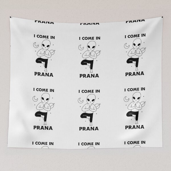 Item preview, I Come In Prana Alien Yoga designed and sold by mrkedi123.