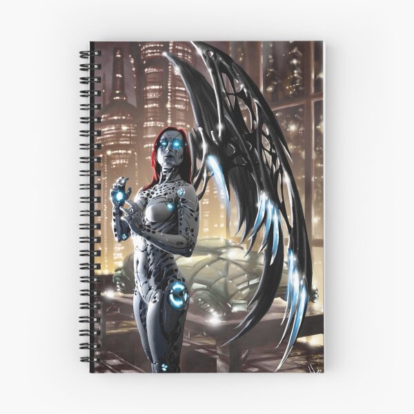 Item preview, Robot Angel Painting 009 designed and sold by Ian The Comic Artist.