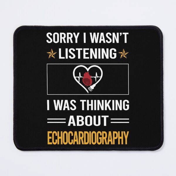 Item preview, Funny Listening Echocardiography Echocardiographer Echocardiogram Ultrasound designed and sold by fatherbarliman.