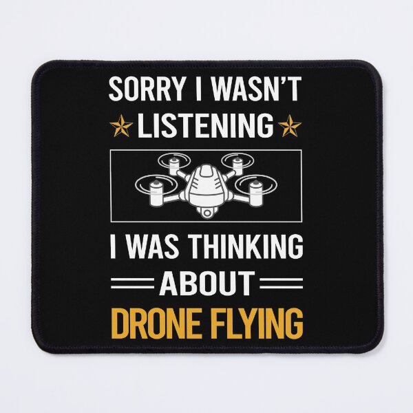 Item preview, Funny Listening Drone Flying designed and sold by fatherbarliman.