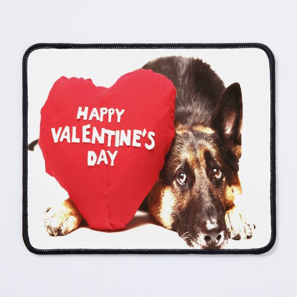 Item preview, Tired Valentine's Day Dog designed and sold by Linizarti-casely Store.