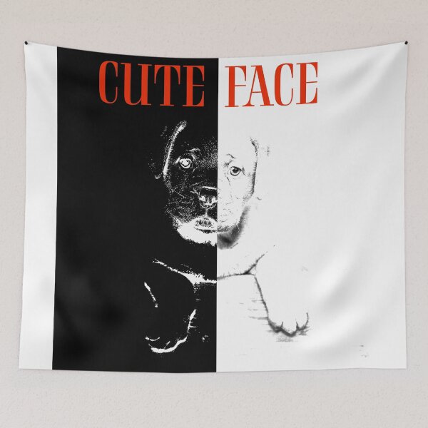 Item preview, CUTE FACE designed and sold by tenfiftytwo.