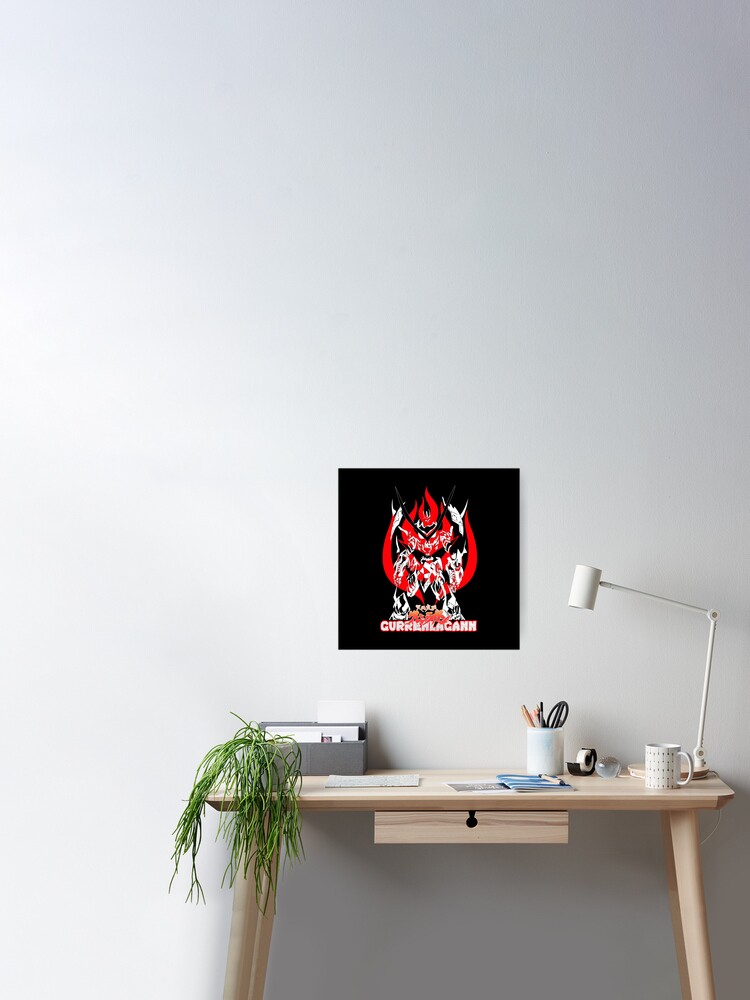 Tengen Toppa Gurren Lagann Poster for Sale by LOUBNASHOP94