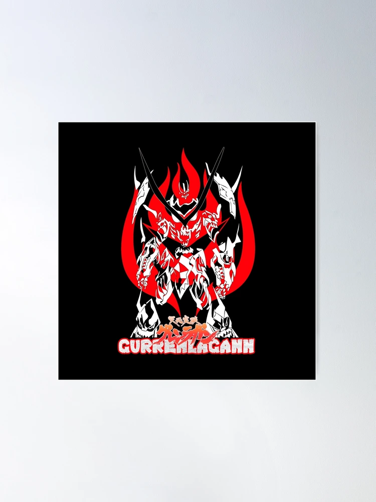 Tengen Toppa Gurren Lagann - Team Dai-Guren logo Poster for Sale by  RayquazaIsDank