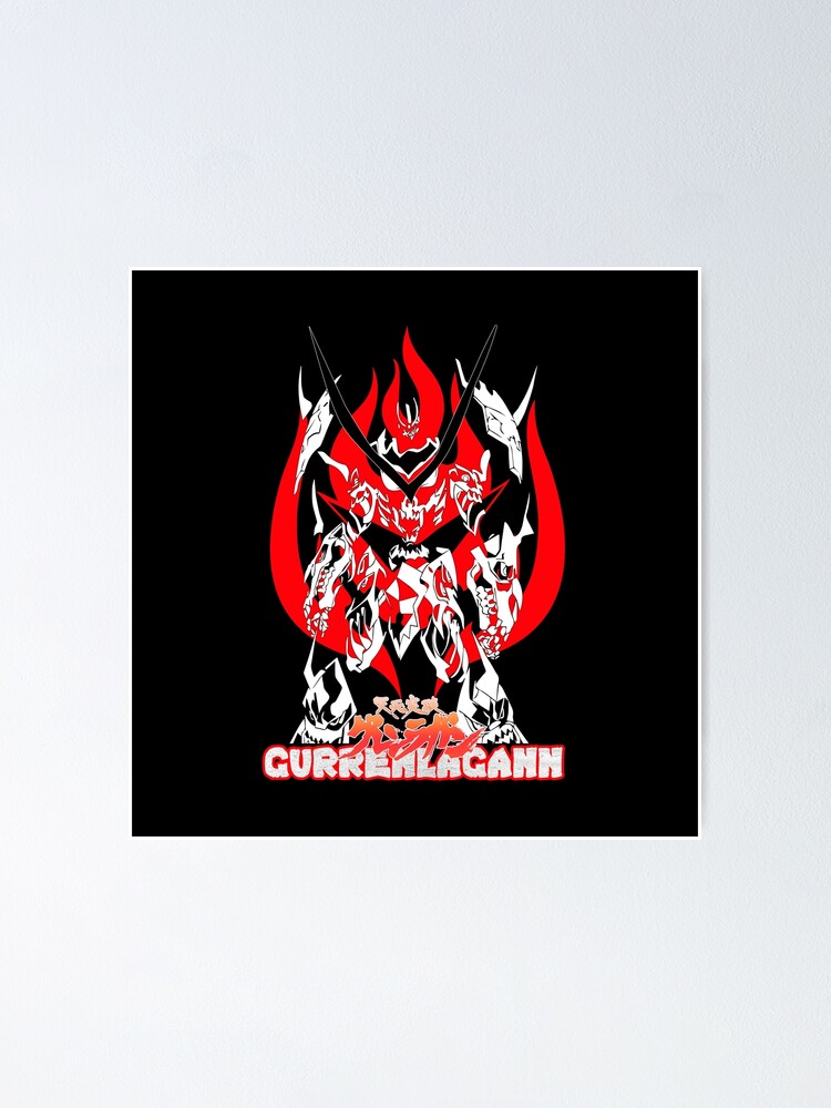 Tengen Toppa Gurren Lagann Poster for Sale by LOUBNASHOP94